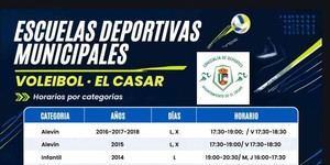 Inician las clases de voleibol en El Casar el 21 de septiembre