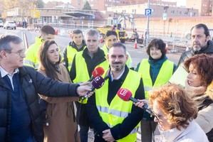 Inician la rehabilitación de la calle Dos de Mayo con nuevo ciclo carril y aparcamiento adicional