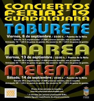 Ya están a la venta las entradas para los conciertos de las Ferias de Guadalajara