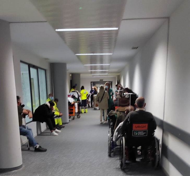 CSIF denuncia un nuevo episodio de saturación en el Hospital de Toledo con más de 60 pacientes a la espera de ingreso