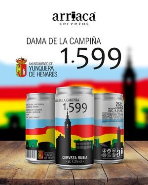 Yunquera de Henares presenta su cerveza de edición especial: 1599, Dama de la Campiña