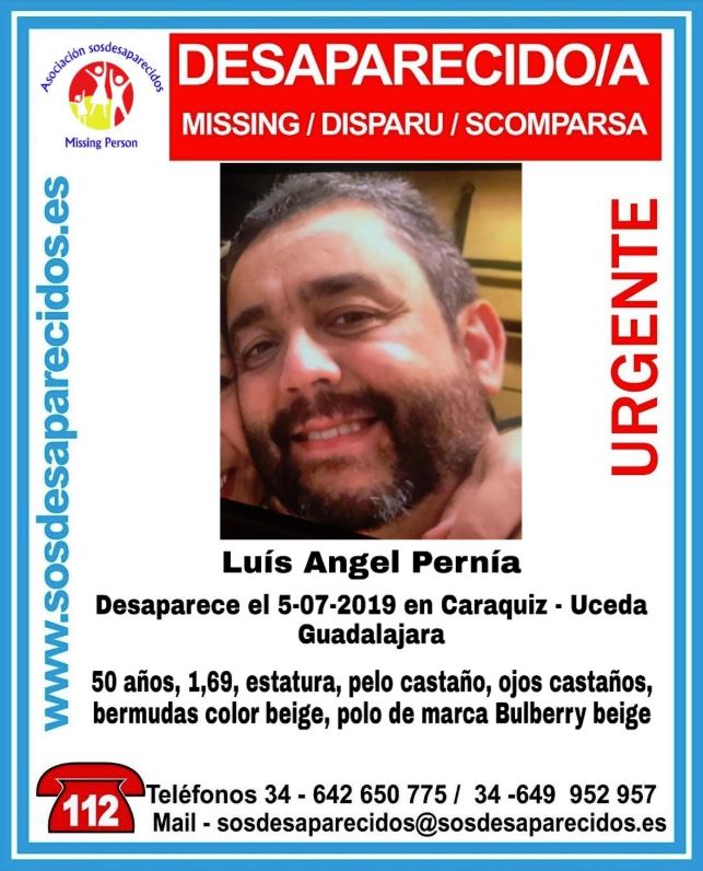 Buscan a una persona de 50 años desaparecida desde el pasado viernes en Uceda