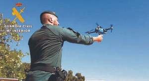 La Guardia Civil reactiva con drones la búsqueda del león en Toledo