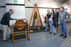 Guadalajara presenta la exposición 'Leonardo da Vinci: El Inventor' en el Mercado de Abastos