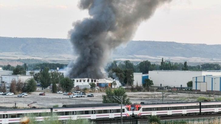 Quer desmiente alerta por incendio en Azuqueca de Henares