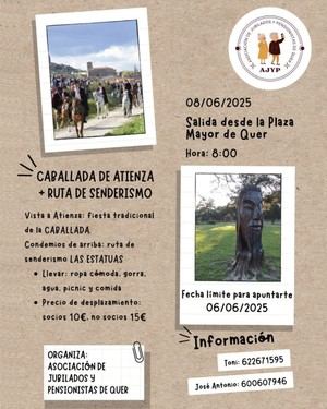 El Ayuntamiento de Quer invita a una excursión a Atienza el 8 de junio
