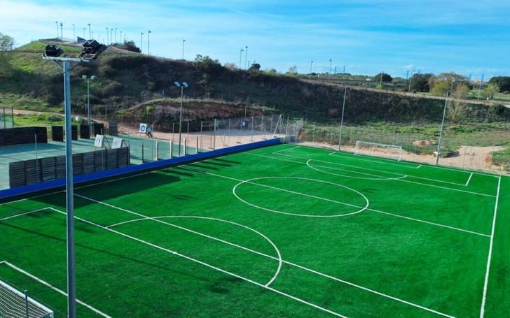 Yebes inaugura un nuevo campo de fútbol 7 en el Centro Deportivo Municipal Valdeluz
