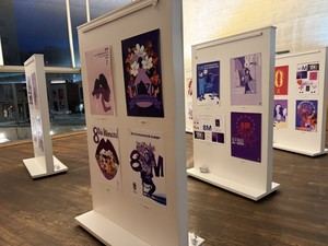 Inauguran exposición del Concurso de Carteles del 8M en Guadalajara