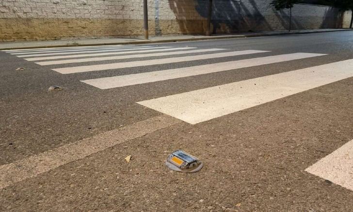 Cabanillas del Campo prueba nuevos dispositivos LED para mejorar la seguridad en pasos de cebra
