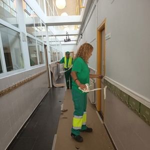 El Ayuntamiento mejora los colegios antes del inicio del curso escolar