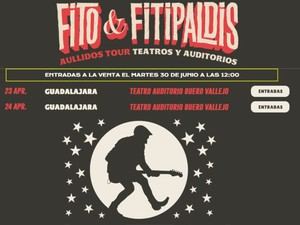 Fito y Fitipaldis abrirán la celebración del 25 aniversario del Teatro Buero Vallejo