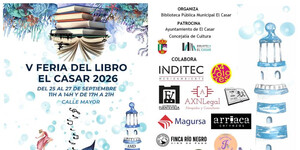 El Casar se prepara para su V Feria del Libro del 25 al 27 de septiembre