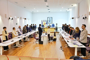 El Pleno municipal de Guadalajara se inicia con un minuto de silencio por las víctimas de Urda y aprueba dos nuevos planes de emergencia