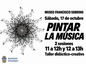 Los más pequeños podrán pintar la música este sábado en el Museo Francisco Sobrinopatrimonio