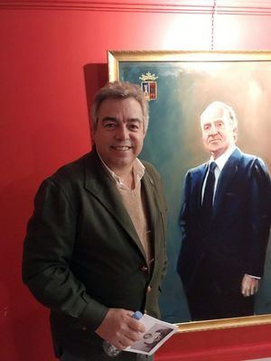 Muere el pintor y retratista Emilio Fernández-Galiano, muy vinculado con Sigüenza