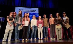 Premiados del 16º Certamen Literario en el IES Ana María Matute