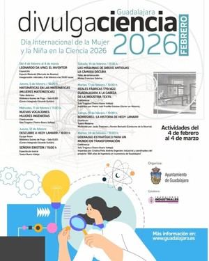 Guadalajara lanza Divulgaciencia con actividades científicas para todos en febrero