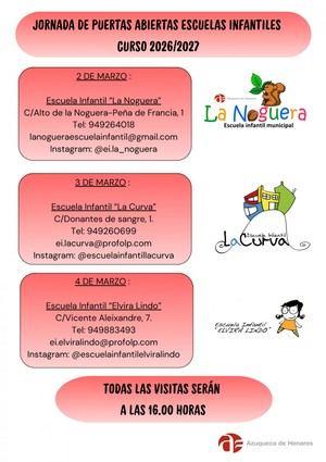 Jornadas de puertas abiertas en escuelas infantiles de Azuqueca