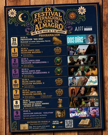 El Festival Internacional de Cine de Almagro celebra este sábado la gala de su novena edición