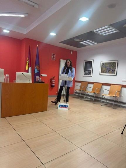 Gema Cañones asume el cargo de vocal en la Mancomunidad de Aguas del Sorbe