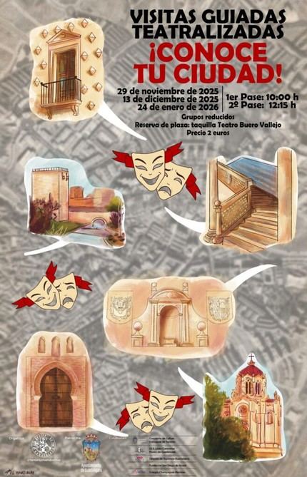 Guadalajara lanza visitas guiadas teatralizadas para explorar su patrimonio