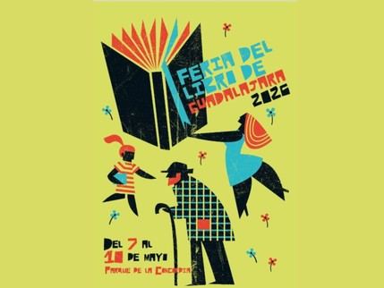 Nuevo cartel para la Feria del Libro 2026 en Guadalajara