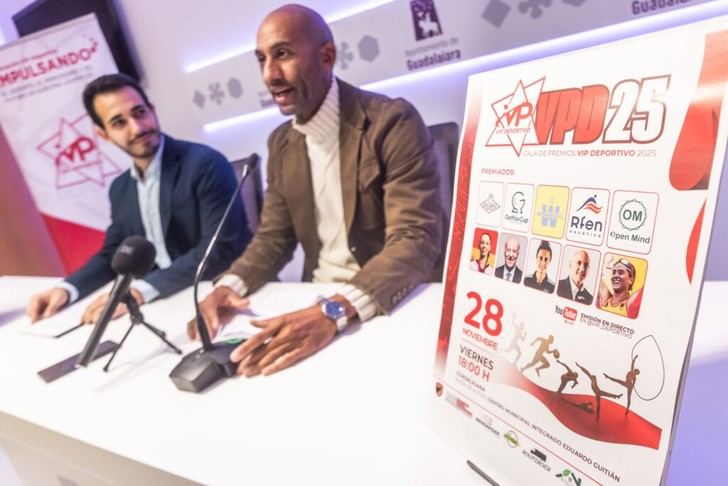 Guadalajara acoge la Gala de Premios VIP Deportivo con figuras destacadas del deporte