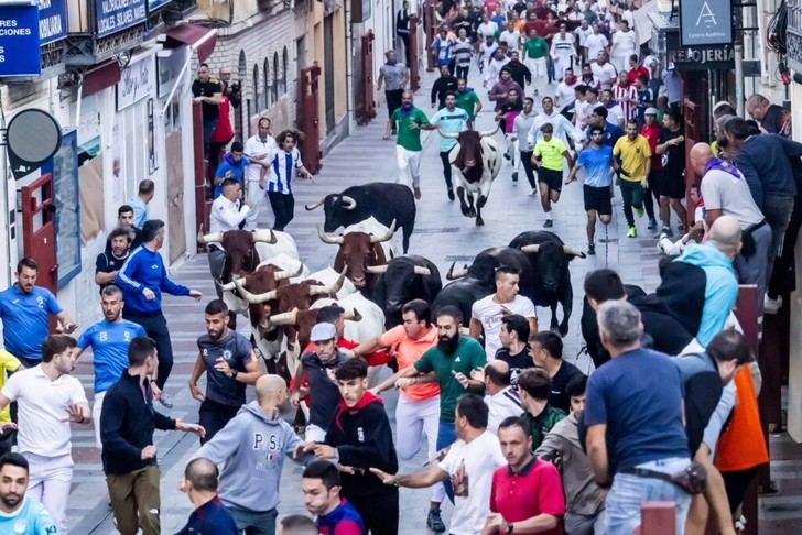 Éxito rotundo en el tercer encierro de Guadalajara sin incidentes y gran afluencia