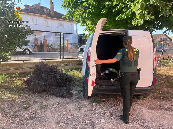 Tres detenidos en Maranchón con numerosos antecedentes policiales tras evadirse de un control policial