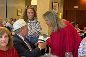 La alcaldesa de Guadalajara acompaña la clausura de la Asamblea General de la Federación Provincial de Jubilados