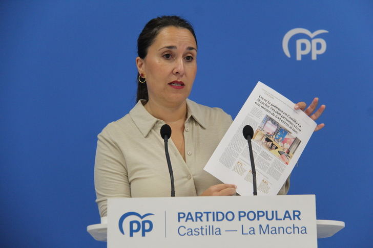 Hernández denuncia que Castilla-La Mancha se hunde en la pobreza tras 10 años de fraude político de Page