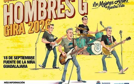 Hombres G llega a Guadalajara en septiembre de 2026 y las entradas se podrán comprar desde este viernes