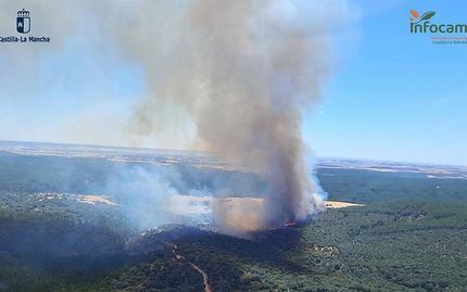 Decretadas nuevas evacuaciones en Ordial, Zarzuela de Jadraque y Arroyo de Fraguas por el fuego de La Mierla