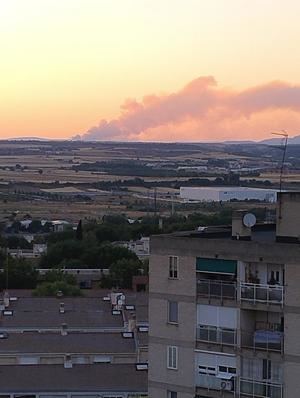 El acalde de Tamajón pide a afectados por el incendio de La Mierla que acaten las órdenes de la administración