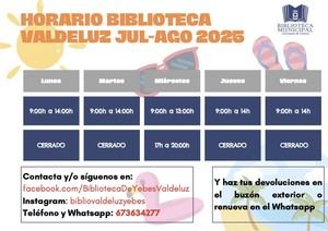La Biblioteca de Valdeluz ajusta su horario para el verano