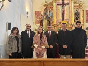 Iriépal celebra la fiesta de San Blas con botarga y procesión