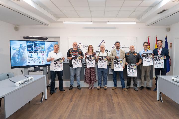 La 5ª edición de la ruta motera 'Guadalajara 1.000 km entre castillos' se llevará a cabo el 21 de junio