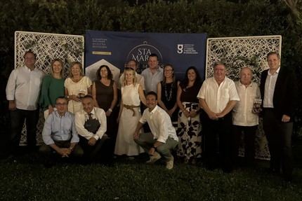 La alcaldesa de Guadalajara resalta la importancia de la hostelería en el desarrollo económico local durante la I Gala de Santa Marta