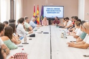 Convenios firmados para las Ferias y Fiestas de Guadalajara