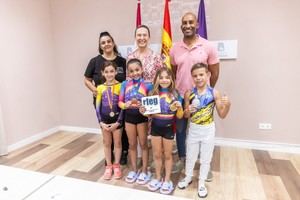 Guadalajara celebra a jóvenes gimnastas medallistas del Club Vera tras el Campeonato de España