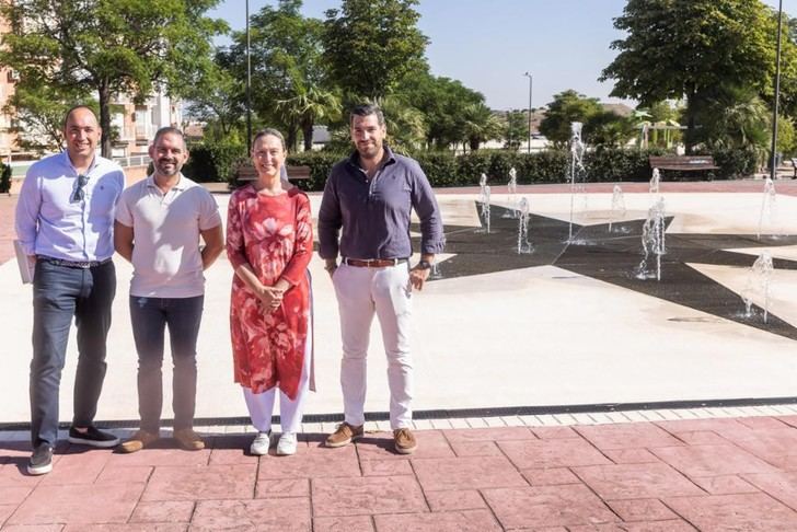 Mejoras en las fuentes ornamentales de Guadalajara tras visita de la alcaldesa