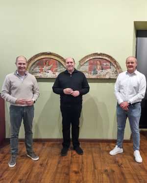 "La Anunciación" del retablo de Pareja, símbolo de encuentro