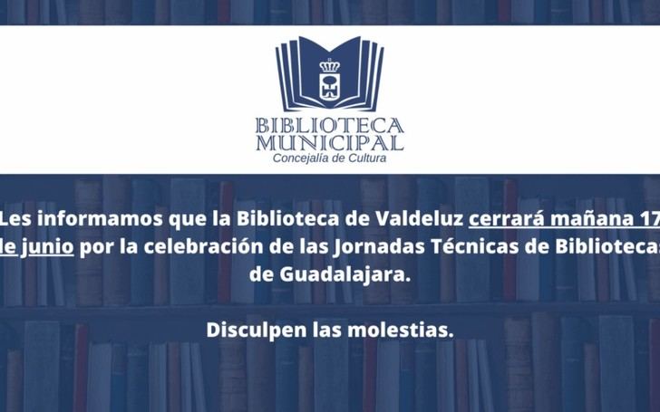 Cierre de la Biblioteca de Valdeluz el 17 de junio