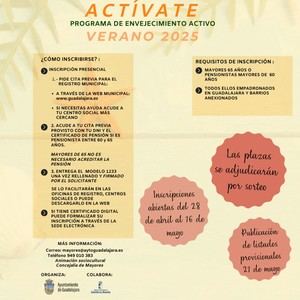 Guadalajara promueve actividades para mayores este verano