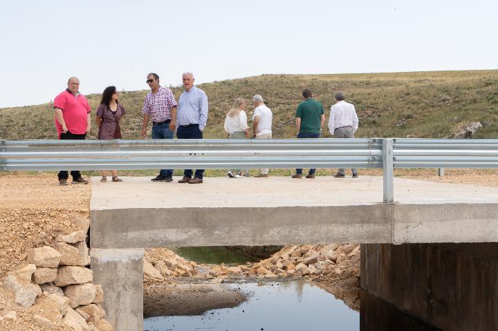Diputación invierte casi 110.000 € en reconstrucción de puente en Cubillejo de la Sierra