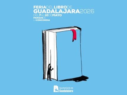 Cartel oficial de la Feria del Libro de Guadalajara 2026 revelado
