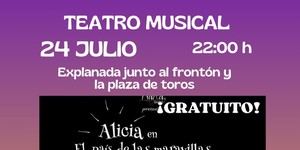 El Casar acoge un espectáculo musical de Alicia en el País de las Maravillas