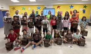 Cabanillas concluye campaña escolar sobre reciclaje orgánico en La Senda