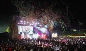Éxito rotundo de la Orquesta Dakar y el festival Platinum en las fiestas de Cabanillas