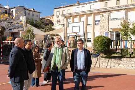 La Diputación de Guadalajara financia la reforma del colegio de Pastrana